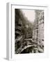 Entrance to Flume, Ausable Chasm, N.Y.-null-Framed Photo