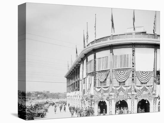 Entrance to Forbes Field, Pittsburgh, Pa.-null-Stretched Canvas