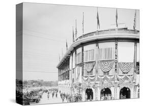 Entrance to Forbes Field, Pittsburgh, Pa.-null-Stretched Canvas