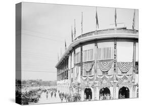 Entrance to Forbes Field, Pittsburgh, Pa.-null-Stretched Canvas