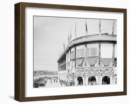 Entrance to Forbes Field, Pittsburgh, Pa.-null-Framed Photo