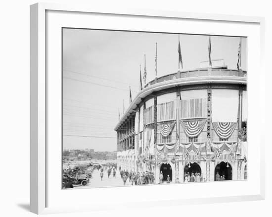 Entrance to Forbes Field, Pittsburgh, Pa.-null-Framed Photo