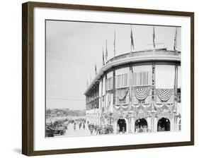 Entrance to Forbes Field, Pittsburgh, Pa.-null-Framed Photo