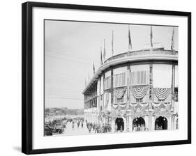 Entrance to Forbes Field, Pittsburgh, Pa.-null-Framed Photo