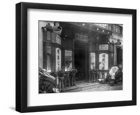 Entrance to Gambling House-null-Framed Photographic Print