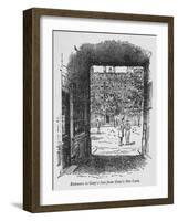 Entrance to Grays Inn from Grays Inn Lane, C1918-null-Framed Giclee Print