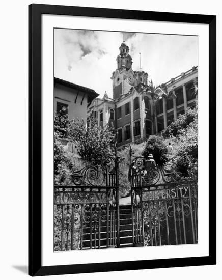 Entrance to Hong Kong University-null-Framed Photographic Print