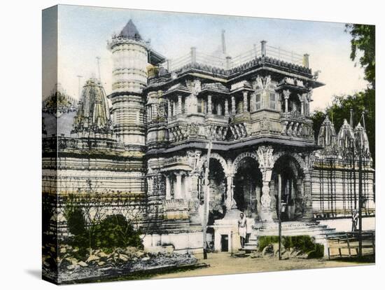 Entrance to Huthi Singh's Tomb, Ahmedabad, India, Early 20th Century-null-Stretched Canvas