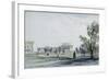 Entrance to Hyde Park at Hyde Park Corner-William Clark-Framed Giclee Print