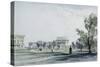 Entrance to Hyde Park at Hyde Park Corner-William Clark-Stretched Canvas