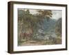 Entrance to Kauterskill Clove-John Frederick Kensett-Framed Giclee Print