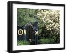 Entrance to Keenland Horse Race Track, Lexington, Kentucky, USA-Michele Molinari-Framed Premium Photographic Print