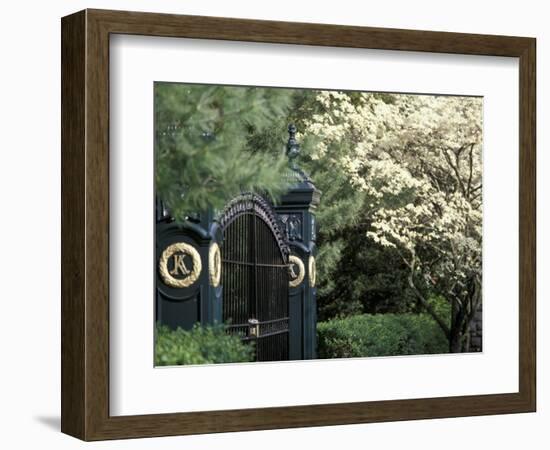 Entrance to Keenland Horse Race Track, Lexington, Kentucky, USA-Michele Molinari-Framed Photographic Print