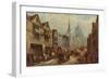 Entrance to La Belle Sauvage Inn Yard, Ludgate Hill, London-J.C. Maggs-Framed Giclee Print