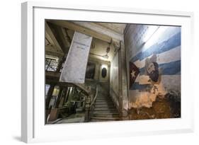 Entrance to La Guarida Restaurant (Palador), Centro Habana, Havana, Cuba-Jon Arnold-Framed Photographic Print