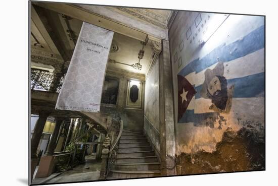 Entrance to La Guarida Restaurant (Palador), Centro Habana, Havana, Cuba-Jon Arnold-Mounted Photographic Print