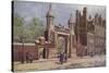 Entrance to Lincoln's Inn, London-Charles Edwin Flower-Stretched Canvas