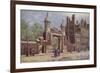 Entrance to Lincoln's Inn, London-Charles Edwin Flower-Framed Giclee Print