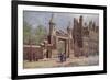 Entrance to Lincoln's Inn, London-Charles Edwin Flower-Framed Giclee Print