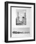 Entrance to Luxor Temple, and View of Louqsor, 1802-Baltard-Framed Giclee Print