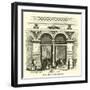 Entrance to Main Building-null-Framed Giclee Print