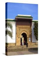Entrance to Main Mosque, Rabat, Morocco, North Africa, Africa-Neil Farrin-Stretched Canvas