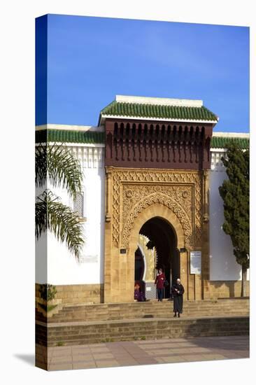 Entrance to Main Mosque, Rabat, Morocco, North Africa, Africa-Neil Farrin-Stretched Canvas