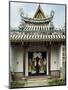 Entrance to Masira Prasad with its Lacquered Door in Sivalaya Garden, Grand Palace-null-Mounted Giclee Print