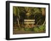 Entrance to Mawamba Eco Lodge from Tortuguero Beach, Tortuguero National Park, Costa Rica-R H Productions-Framed Photographic Print