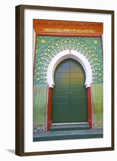 Entrance to Mosque, Tangier, Morocco, North Africa, Africa-Neil Farrin-Framed Photographic Print