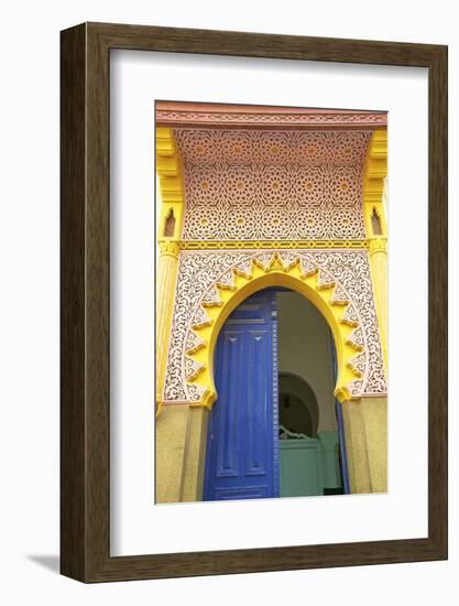 Entrance to Mosque, Tangier, Morocco, North Africa, Africa-Neil Farrin-Framed Photographic Print