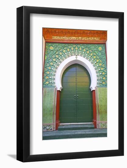 Entrance to Mosque, Tangier, Morocco, North Africa, Africa-Neil Farrin-Framed Photographic Print