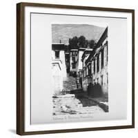 Entrance to Nachung Monastery, Tibet, 1903-04-John Claude White-Framed Giclee Print