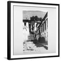 Entrance to Nachung Monastery, Tibet, 1903-04-John Claude White-Framed Giclee Print