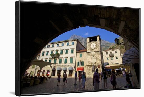 Entrance to Old Town, Kotor, UNESCO World Heritage Site, Montenegro, Europe-Neil Farrin-Framed Photographic Print
