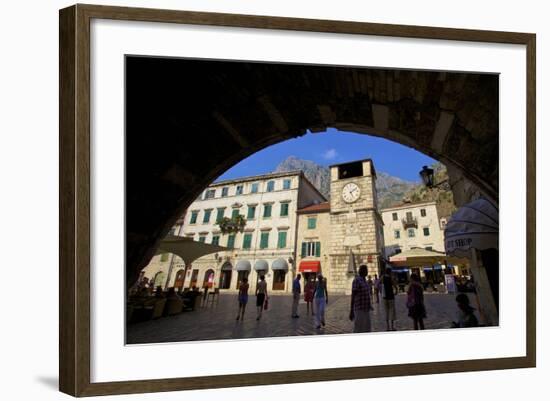 Entrance to Old Town, Kotor, UNESCO World Heritage Site, Montenegro, Europe-Neil Farrin-Framed Photographic Print