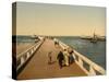 Entrance to Port, Ostend, Belgium; C.1890-C.1900-null-Stretched Canvas