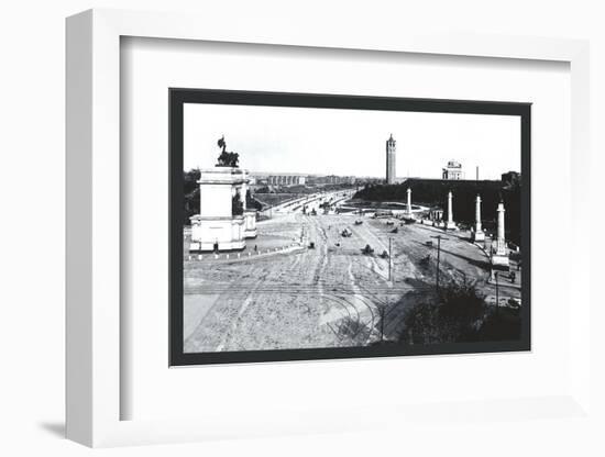 Entrance to Prospect Park: Brooklyn, New York-William Henry Jackson-Framed Photo