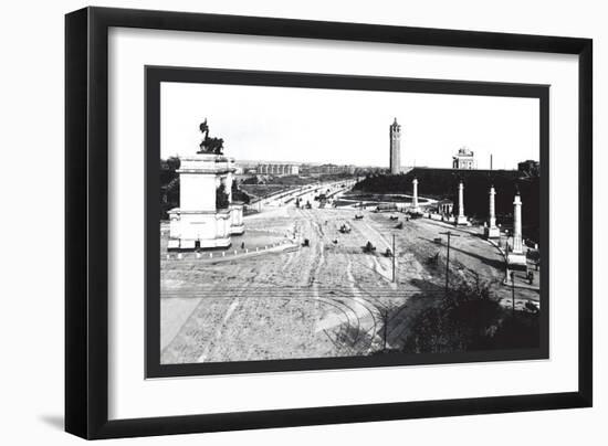 Entrance to Prospect Park: Brooklyn, New York-William Henry Jackson-Framed Art Print