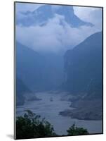 Entrance to Qutang Gorge, Three Gorges, Yangtze River, China-Keren Su-Mounted Photographic Print
