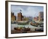 Entrance to Regent's Canal Dock-Margaret Loxton-Framed Giclee Print