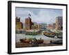 Entrance to Regent's Canal Dock-Margaret Loxton-Framed Giclee Print