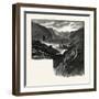 Entrance to Saguenay River, Canada, Nineteenth Century-null-Framed Giclee Print