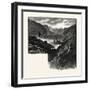 Entrance to Saguenay River, Canada, Nineteenth Century-null-Framed Giclee Print