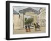 Entrance to Saint-Cyr-null-Framed Photographic Print