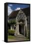 Entrance to Saint Michael's Lodge, 19th Century Cottage, St Albans, Hertfordshire, United Kingdom-null-Framed Stretched Canvas