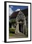 Entrance to Saint Michael's Lodge, 19th Century Cottage, St Albans, Hertfordshire, United Kingdom-null-Framed Photographic Print