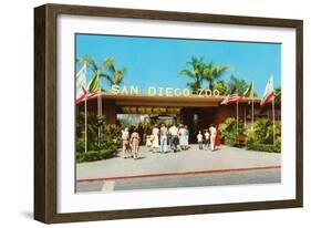 Entrance to San Diego Zoo-null-Framed Art Print