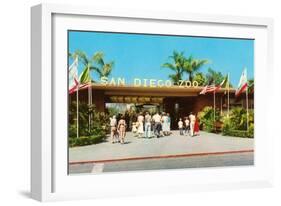 Entrance to San Diego Zoo-null-Framed Art Print