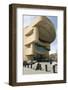 Entrance to Smithsonian National Museum of the American Indian in Washington-John Woodworth-Framed Photographic Print